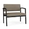 Lesro Lenox Steel Bariatric Chair Metal Frame, Black, MD Farro Upholstery LS1401 - alternate 1